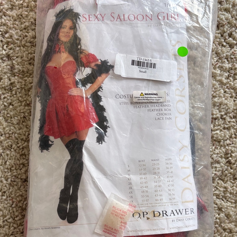 Daisy Corsets Red and Black Saloon Outfit